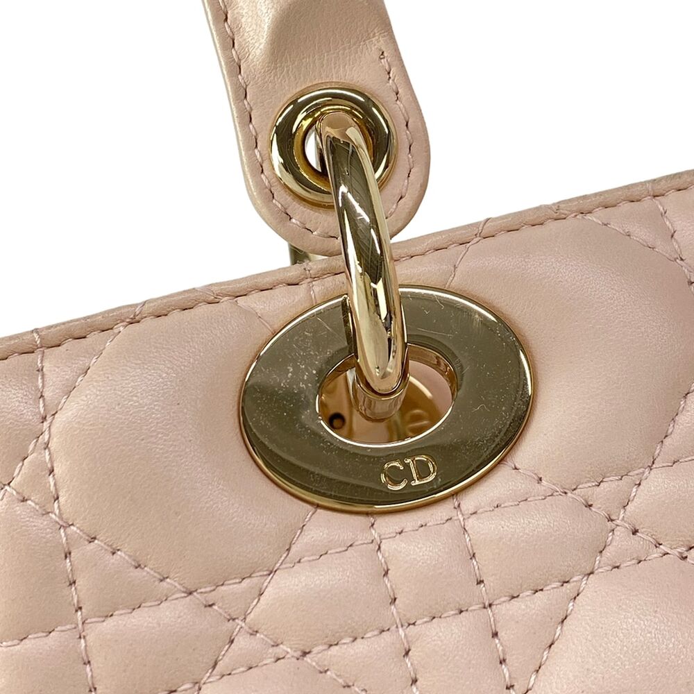 Christian Dior DIOR/ChristianDior Lady Dior Medium Bag Handbag - Picture 16 of 16